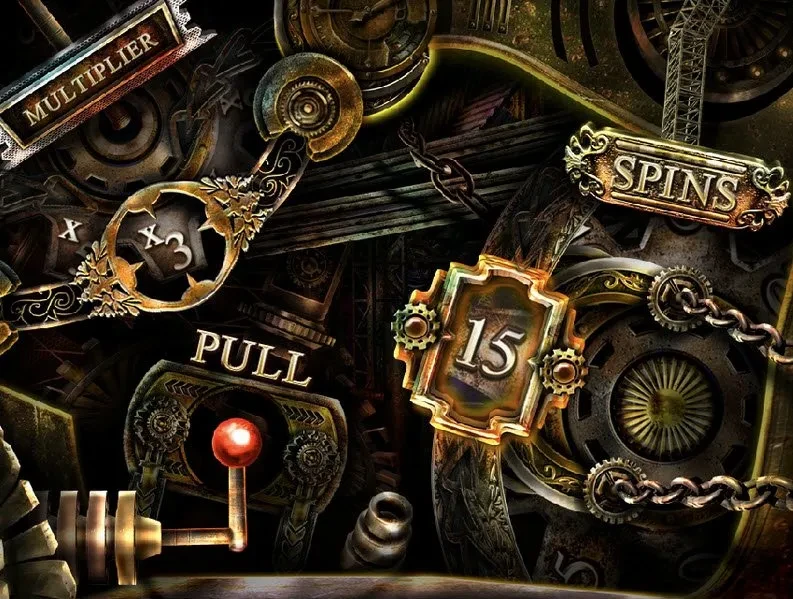 永利娱乐蒸汽朋克老虎机游戏界面